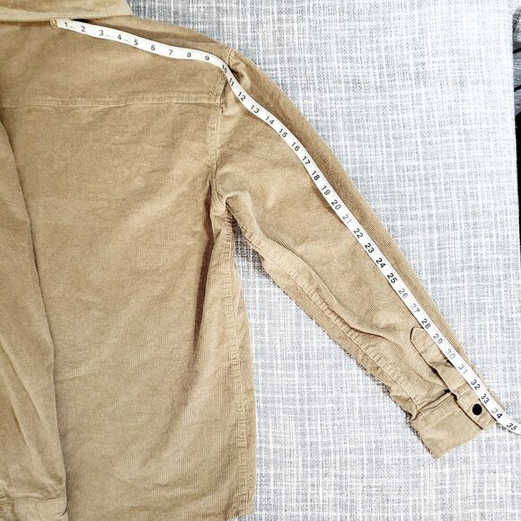 Sovereign Code Fresh Corduroy Shirt Rugged Khaki Men's XL - Picture 10 of 12